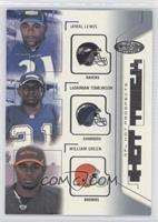 Jamal Lewis, LaDainian Tomlinson, William Green