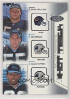 Brian Urlacher, Dan Morgan, Julius Peppers