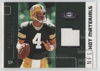 2002 Fleer Hot Prospects - Hot Materials #HM-BF - Brett Favre