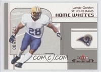 Home Whites - Lamar Gordon #/3,500