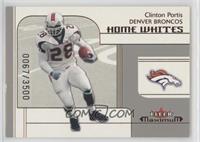 Home Whites - Clinton Portis [EX to NM] #/3,500