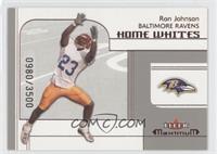 Home Whites - Ron Johnson #/3,500