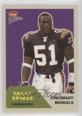 2002 Fleer Platinum - [Base] #60 - Takeo Spikes