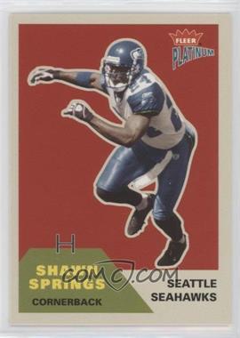 2002 Fleer Platinum - [Base] #83 - Shawn Springs