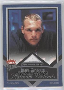 2002 Fleer Platinum - Platinum Portraits - Jerseys #PP/BU - Brian Urlacher