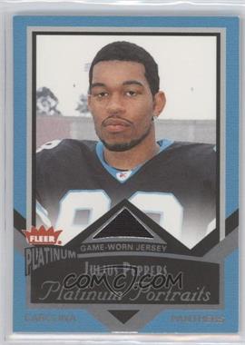 2002 Fleer Platinum - Platinum Portraits - Jerseys #PP/JP - Julius Peppers