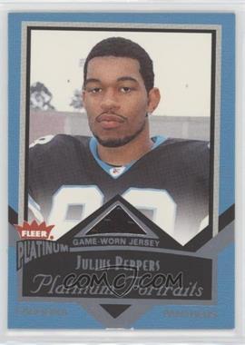 2002 Fleer Platinum - Platinum Portraits - Jerseys #PP/JP - Julius Peppers