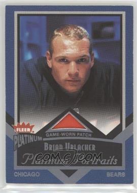 2002 Fleer Platinum - Platinum Portraits - Patch #PP/BU - Brian Urlacher /100