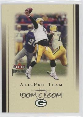 2002 Fleer Premium - All-Pro Team #3 APT - Brett Favre /1000