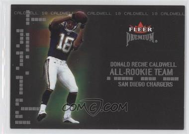 2002 Fleer Premium - All-Rookie Team #5 AR - Reche Caldwell