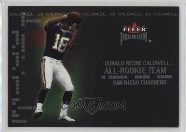 2002 Fleer Premium - All-Rookie Team #5 AR - Reche Caldwell