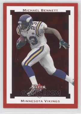 2002 Fleer Premium - [Base] - Star Ruby #SR126 - Michael Bennett /100