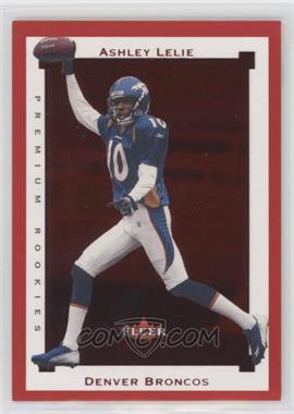 2002 Fleer Premium - [Base] - Star Ruby #SR145 - Ashley Lelie /100