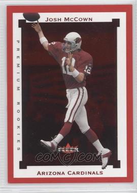 2002 Fleer Premium - [Base] - Star Ruby #SR163 - Josh McCown /100