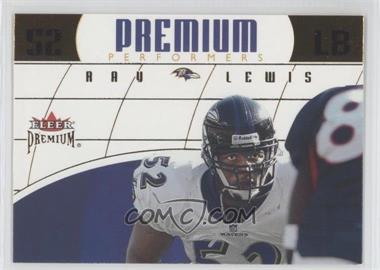 2002 Fleer Premium - [Base] #190 - Premium Performers - Ray Lewis
