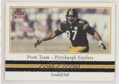 2002 Fleer Premium - Prem Team - Ruby #9PT - Kendrell Bell /500