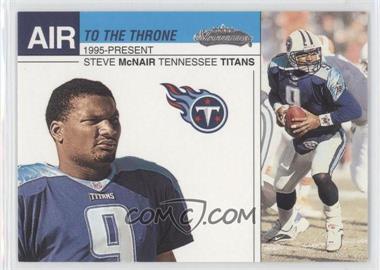 2002 Fleer Showcase - Air to the Throne #10 AT - Steve McNair