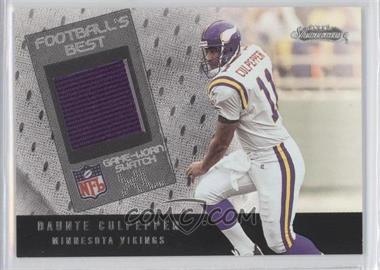 2002 Fleer Showcase - Football's Best - Game-worn Swatch #_DACU - Daunte Culpepper