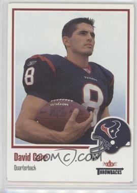 2002 Fleer Throwbacks - [Base] #103 - David Carr