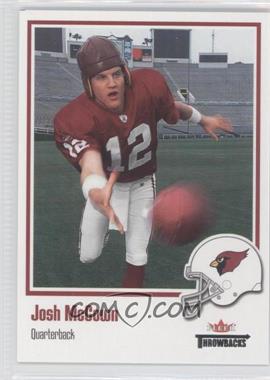 2002 Fleer Throwbacks - [Base] #114 - Josh McCown