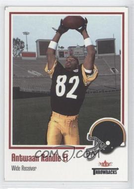 2002 Fleer Throwbacks - [Base] #118 - Antwaan Randle El