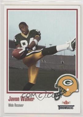 2002 Fleer Throwbacks - [Base] #124 - Javon Walker