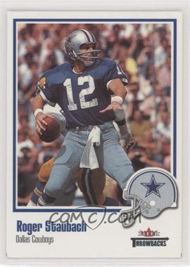 2002 Fleer Throwbacks - [Base] #18 - Roger Staubach