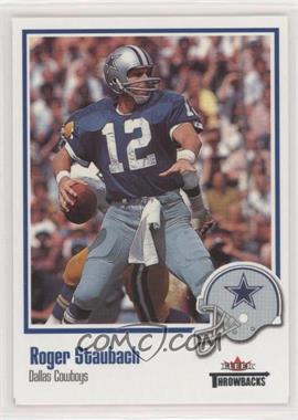 2002 Fleer Throwbacks - [Base] #18 - Roger Staubach