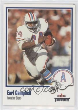 2002 Fleer Throwbacks - [Base] #21 - Earl Campbell