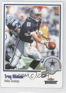 2002 Fleer Throwbacks - [Base] #41 - Troy Aikman