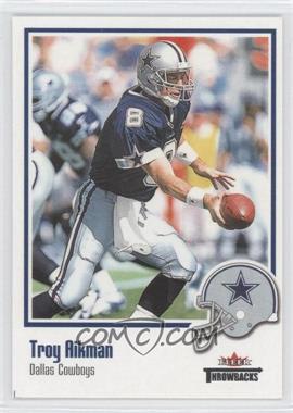 2002 Fleer Throwbacks - [Base] #41 - Troy Aikman