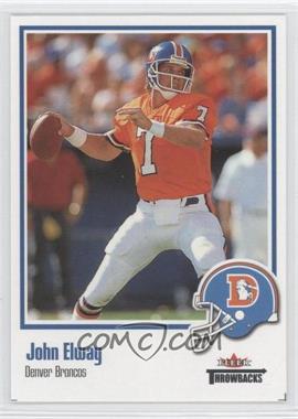 2002 Fleer Throwbacks - [Base] #42 - John Elway