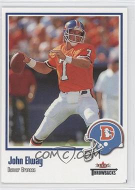 2002 Fleer Throwbacks - [Base] #42 - John Elway