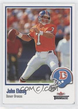 2002 Fleer Throwbacks - [Base] #42 - John Elway