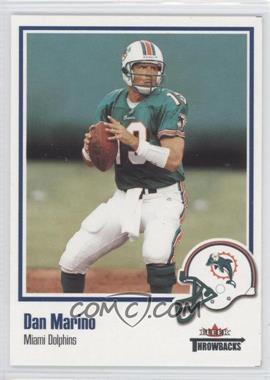 2002 Fleer Throwbacks - [Base] #54 - Dan Marino