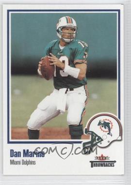 2002 Fleer Throwbacks - [Base] #54 - Dan Marino