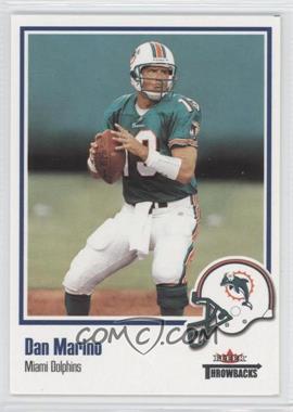 2002 Fleer Throwbacks - [Base] #54 - Dan Marino