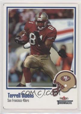 2002 Fleer Throwbacks - [Base] #62 - Terrell Owens