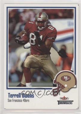 2002 Fleer Throwbacks - [Base] #62 - Terrell Owens