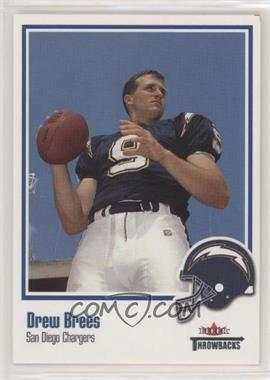 2002 Fleer Throwbacks - [Base] #69 - Drew Brees