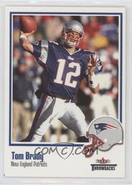 2002 Fleer Throwbacks - [Base] #75 - Tom Brady