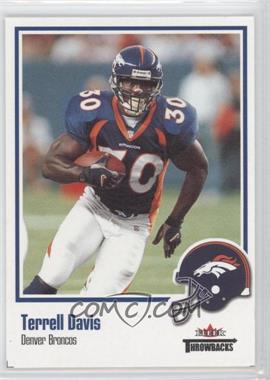 2002 Fleer Throwbacks - [Base] #90 - Terrell Davis