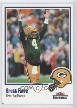 2002 Fleer Throwbacks - [Base] #91 - Brett Favre