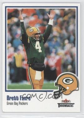 2002 Fleer Throwbacks - [Base] #91 - Brett Favre