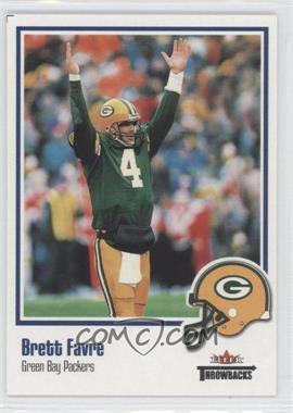 2002 Fleer Throwbacks - [Base] #91 - Brett Favre