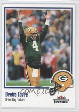 2002 Fleer Throwbacks - [Base] #91 - Brett Favre