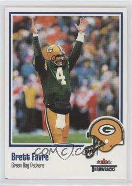 2002 Fleer Throwbacks - [Base] #91 - Brett Favre