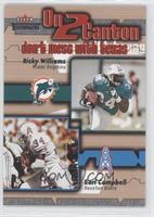 Ricky Williams, Earl Campbell