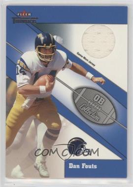 2002 Fleer Throwbacks - QB Collection - Jerseys #_DAFO - Dan Fouts