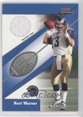 2002 Fleer Throwbacks - QB Collection - Jerseys #_KUWA - Kurt Warner